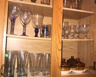 Kitchen glasses