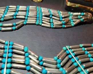 Costume jewelry Necklace and 3 rings cases not included 