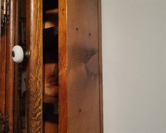 Solid wood Display cabinet