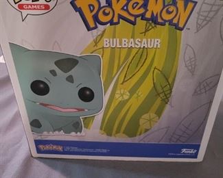 Pop Games Vinyl 454 Pokemon Bulbasaur figure New in Box