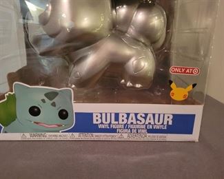 Pop Games Vinyl 454 Pokemon Bulbasaur figure New in Box