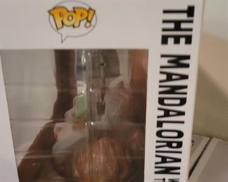Pop Toys Star Wars The Mandalorian With The Child 390 Vinyl Toy New in Box
