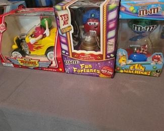 M&M Collectibles Candy dispensers