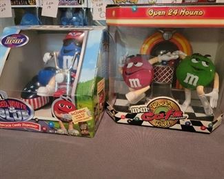 Lot 2 of  M&M Collectibles dispensers