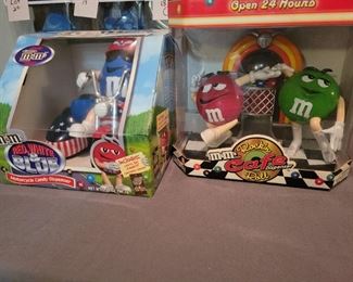 Lot 2 of  M&M Collectibles dispensers