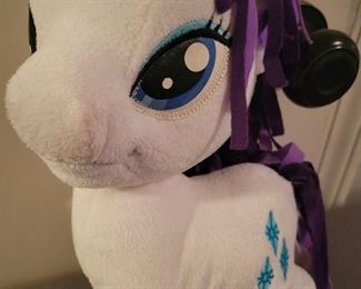 My Little Pony  and  Donner Reindeer plush toys