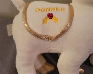 My Little Pony  and  Donner Reindeer plush toys