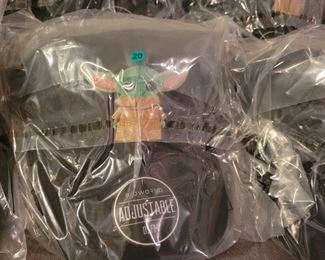 The Child Baby Yoda adjustable hats 8 pieces