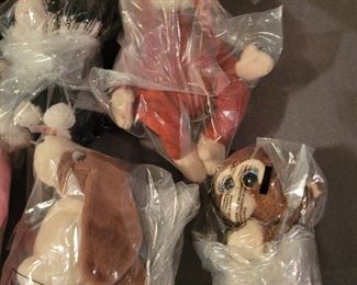Ty Beanie Babies including a 1997 Princess Beanie 