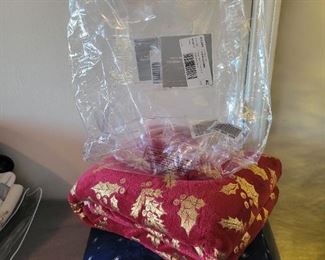 2 Cozelle plush holiday Throws 80 by 70 each