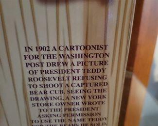 100th Anniversary 1902-2002 of The Teddy Bear decorative cup and bear