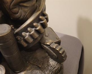 Cowboy boot Gamblers lamp