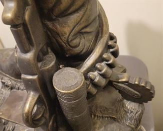 Cowboy boot Gamblers lamp