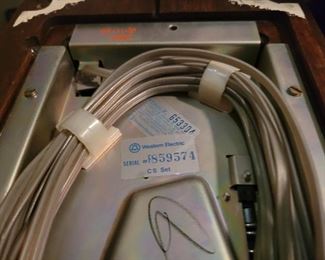 Western electric reproduction wall phone