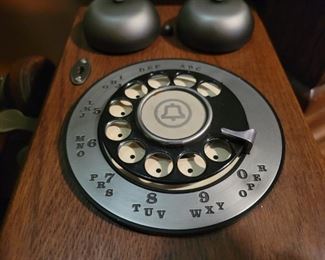 Western electric reproduction wall phone