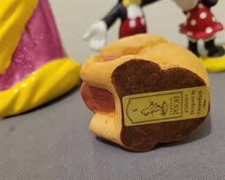Disney pieces including Mickey and Minnie and a classic Pooh by Charpente 