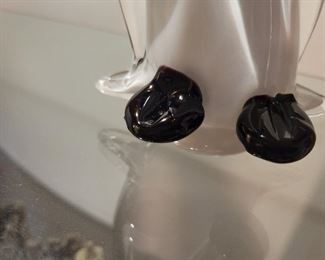 Glass Paperweight Penguin 