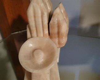 Marble stone Sombrero Siesta bookends 