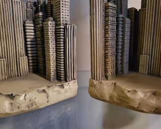 New York City TMS Skyline bookends
