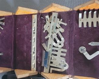 2 sewing boxes with attachments second lot 