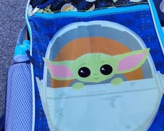 The Child Star Wars backpacks