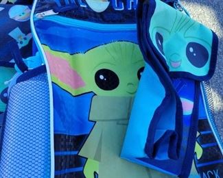 The Child Star Wars backpacks