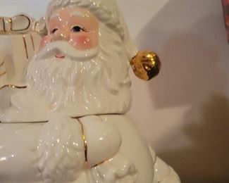 Santa Cookie jar