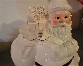 Santa Cookie jar