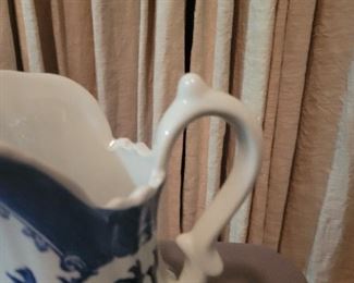 Ironstone China pitcher and bowl
