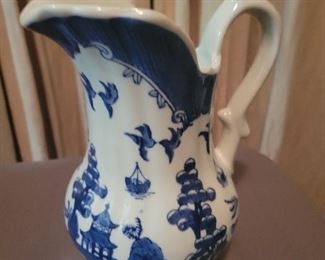 Ironstone China pitcher and bowl