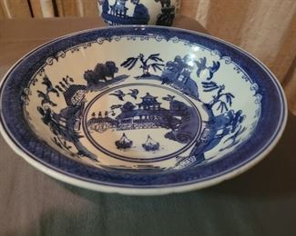 Ironstone China pitcher and bowl