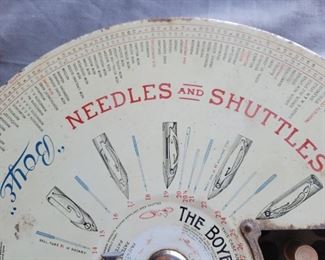Boye Needle Co Needle  and Shuttle dispenser 