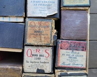 Box of piano sheet music 22 pieces 