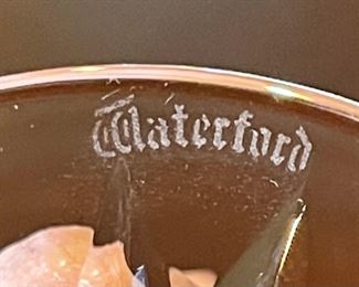 3pc Waterford Crystal Lismore Martini Glasses 8oz 6.125 H x 4.5in Diameter