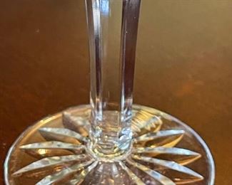 8pc Waterford Crystal Lismore Claret Wine Glasses 6oz 5.875 H x 3in Diameter