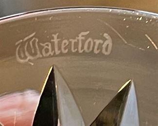 4pc Waterford Crystal Lismore Large Brandy Glasses 12oz Snifter 5.25in H x 2.625 in Diameter opening