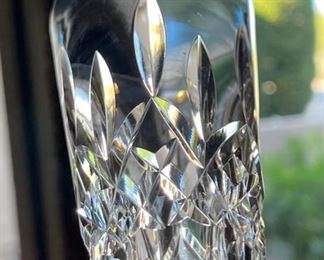 6pc Waterford Crystal Lismore Fluted Champagne Glasses 7.25in H x 2.5in Diameter Opening