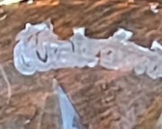 6pc Waterford Crystal Lismore Fluted Champagne Glasses 7.25in H x 2.5in Diameter Opening