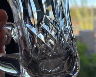 4pc Waterford Crystal Lismore Irish Coffee Glasses 5.375 in H x 2.875in Diameter Top