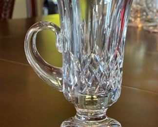 4pc Waterford Crystal Lismore Irish Coffee Glasses 5.375 in H x 2.875in Diameter Top