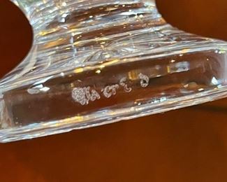 4pc Waterford Crystal Lismore Irish Coffee Glasses 5.375 in H x 2.875in Diameter Top