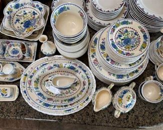 111pc Masons Plantation Colonial China Set Mason’s CARL FORSLUND Regency 111pc