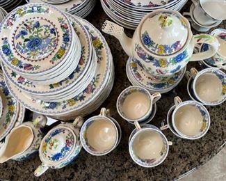 111pc Masons Plantation Colonial China Set Mason’s CARL FORSLUND Regency 111pc