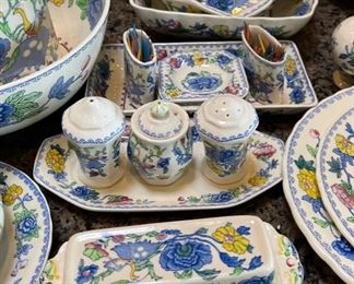 111pc Masons Plantation Colonial China Set Mason’s CARL FORSLUND Regency 111pc