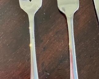 96pc Oneida Community Royal Flute Glossy Stainless Steel Flatware Set Silverplate #2 96pc set