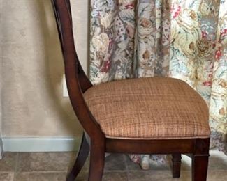 Drexel Heritage European Retreat Empire Oval Dining Table w/ 6 Chairs Table: 30x42x54-74in HxWxD