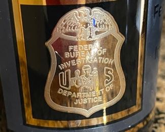 FBI Cup 4in H x 3.25in diameter