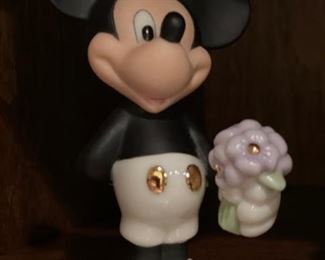 Lenox Disney Mickey & Minnie Mouse Salt & Pepper Shakers 4 inches high