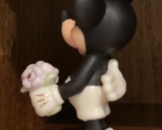 Lenox Disney Mickey & Minnie Mouse Salt & Pepper Shakers 4 inches high