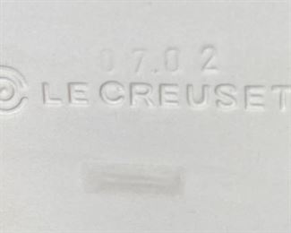 2pc Le Creuset Square Baking Dishes Blue LG: 2 x 11 x 9in HxWxD